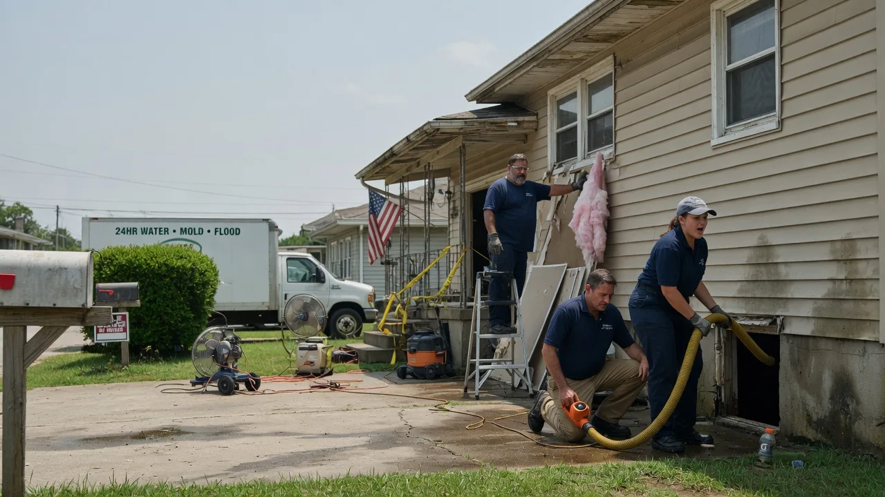 Water Damage Repair in Woodlawn, IL near me